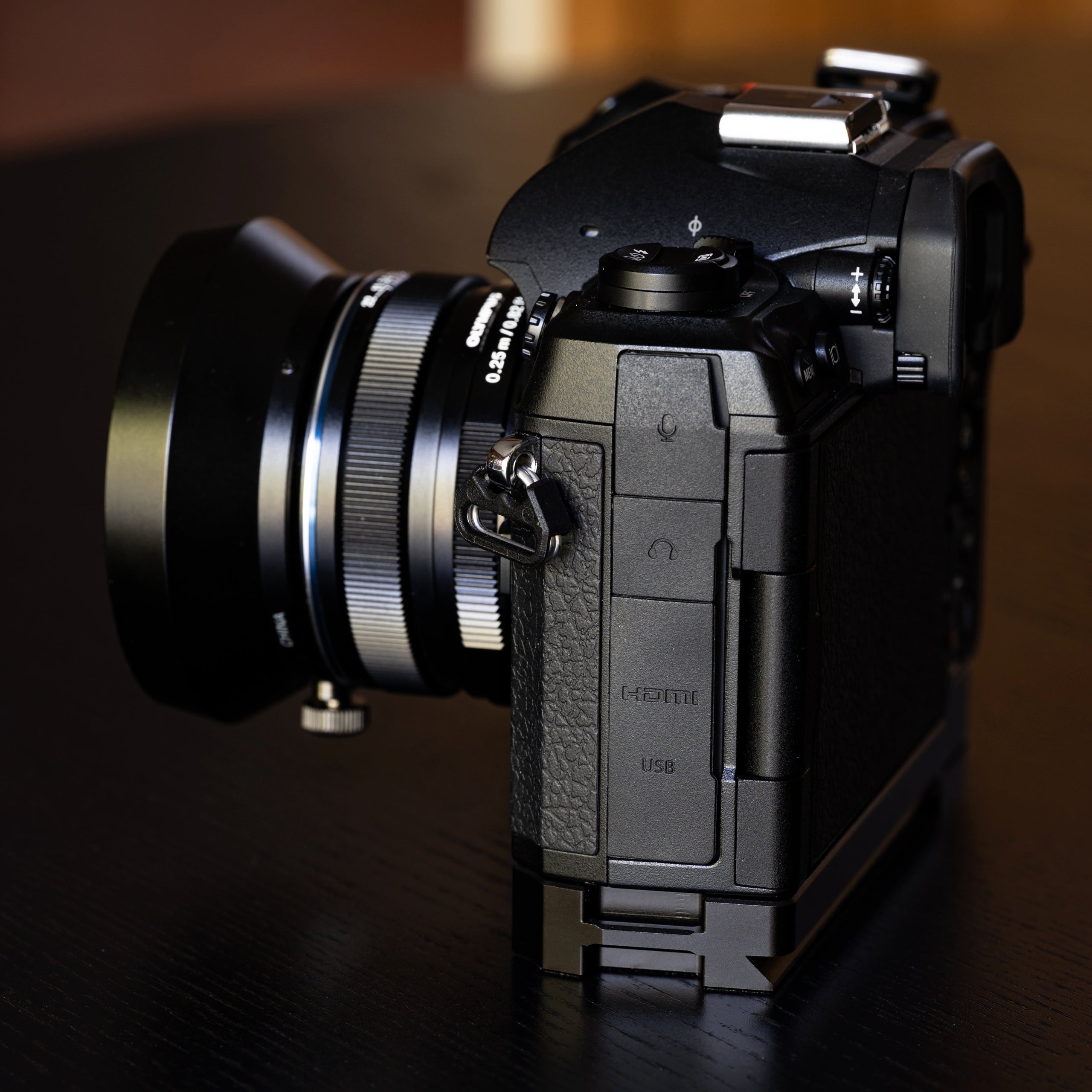 Olympus OM-1 Arca-compatible Base Plate | Zemlin Photo