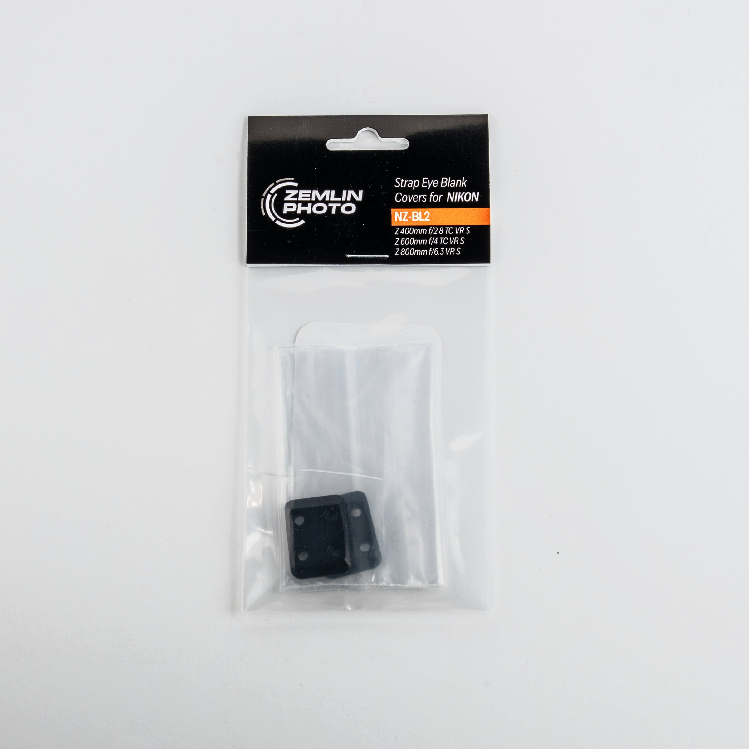 Aluminum Strap Eye Blank Covers for Nikon Z 800 f/6.3, 600 f/4 TC